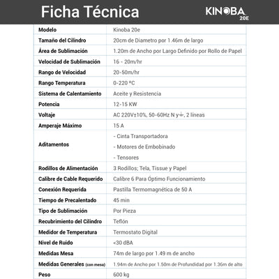 Kinoba 20e | Calandra